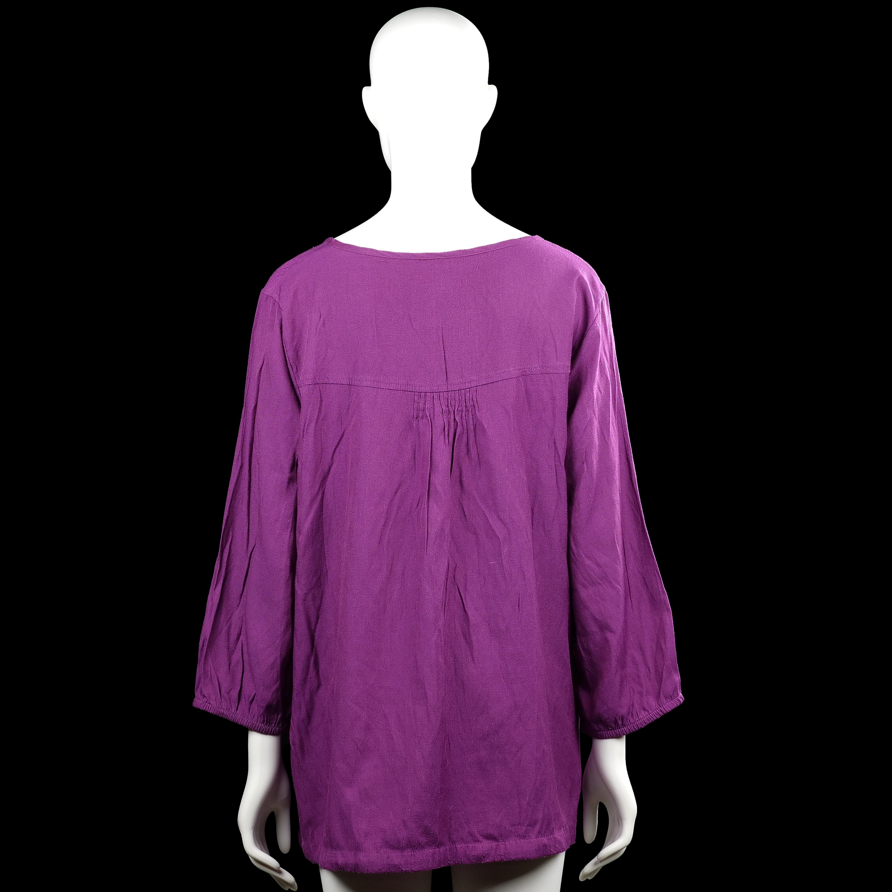Tunic - Purple - Size 48, 50