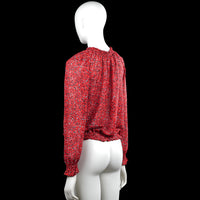 Blouse - Red & Black - Size 36