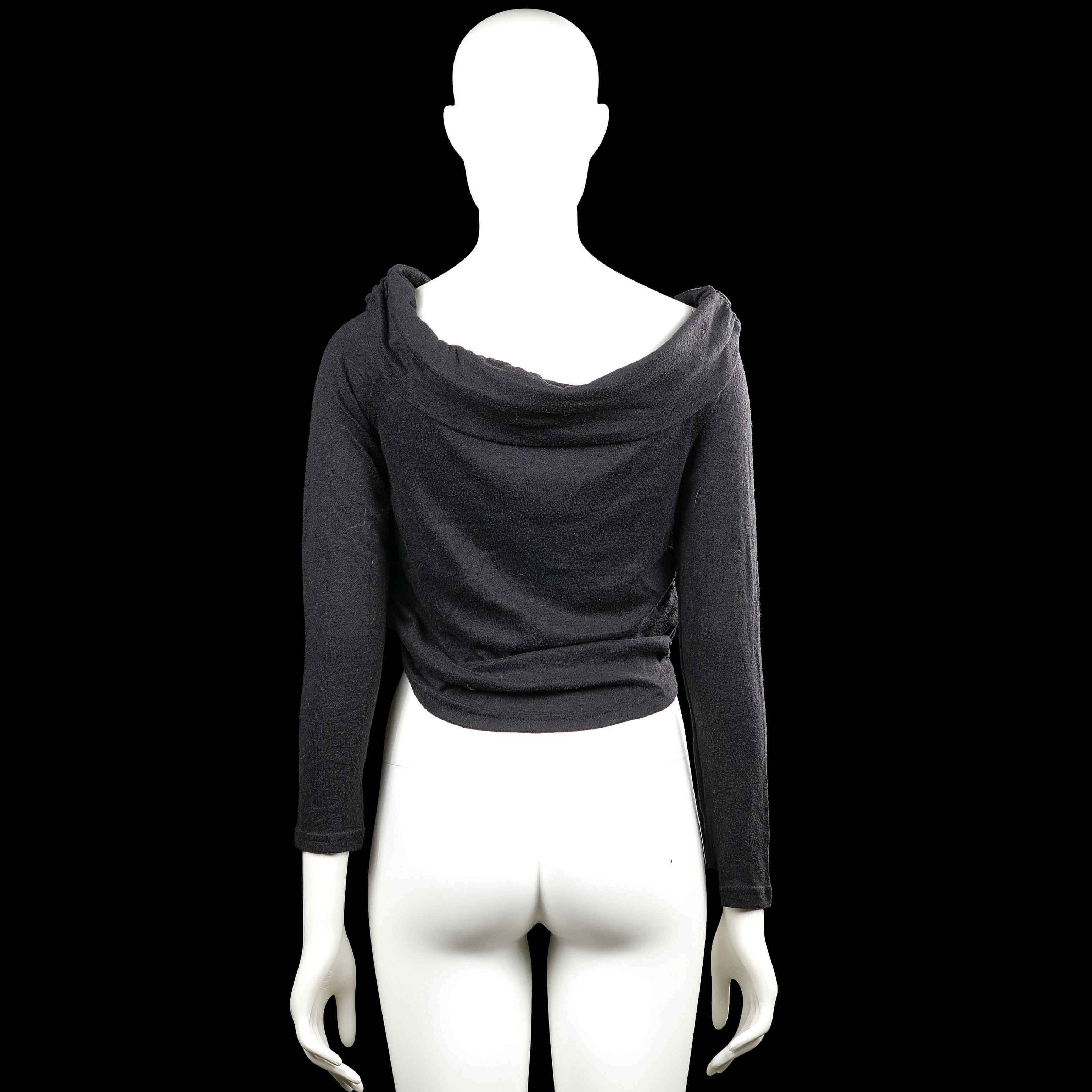 Long-sleeve top - Dark Gray - Size L