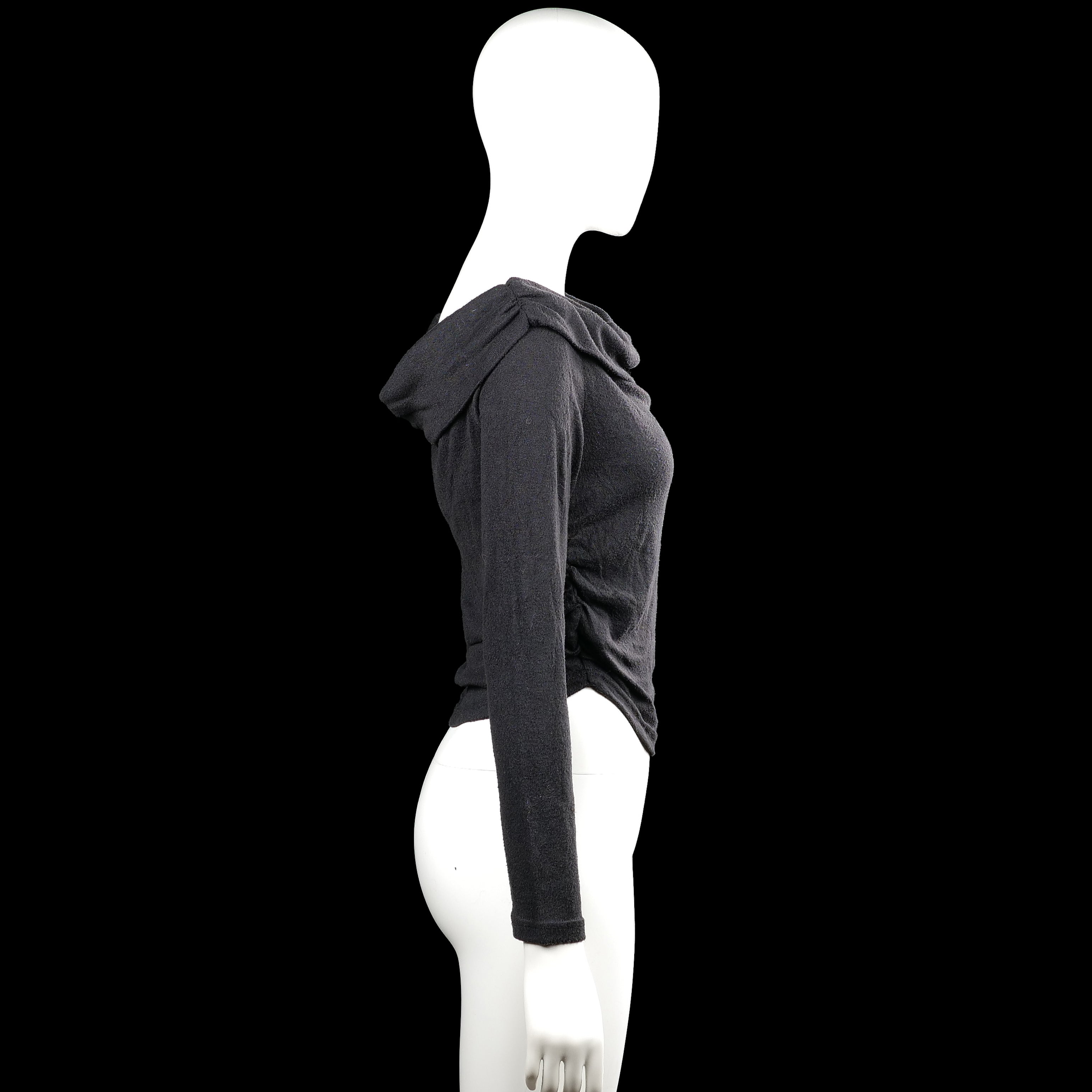 Long-sleeve top - Dark Gray - Size L