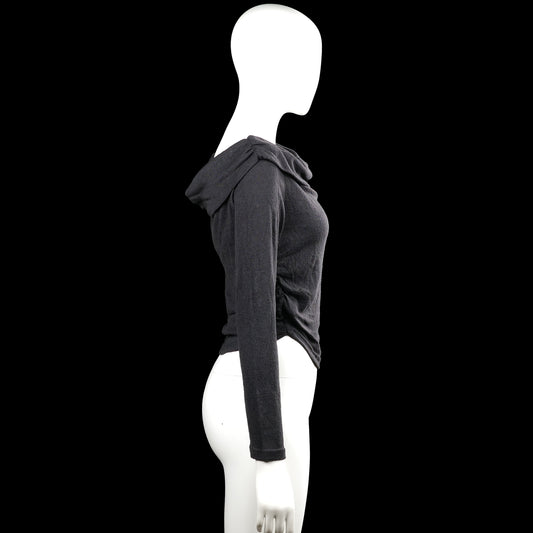 Long-sleeve top - Dark Gray - Size L