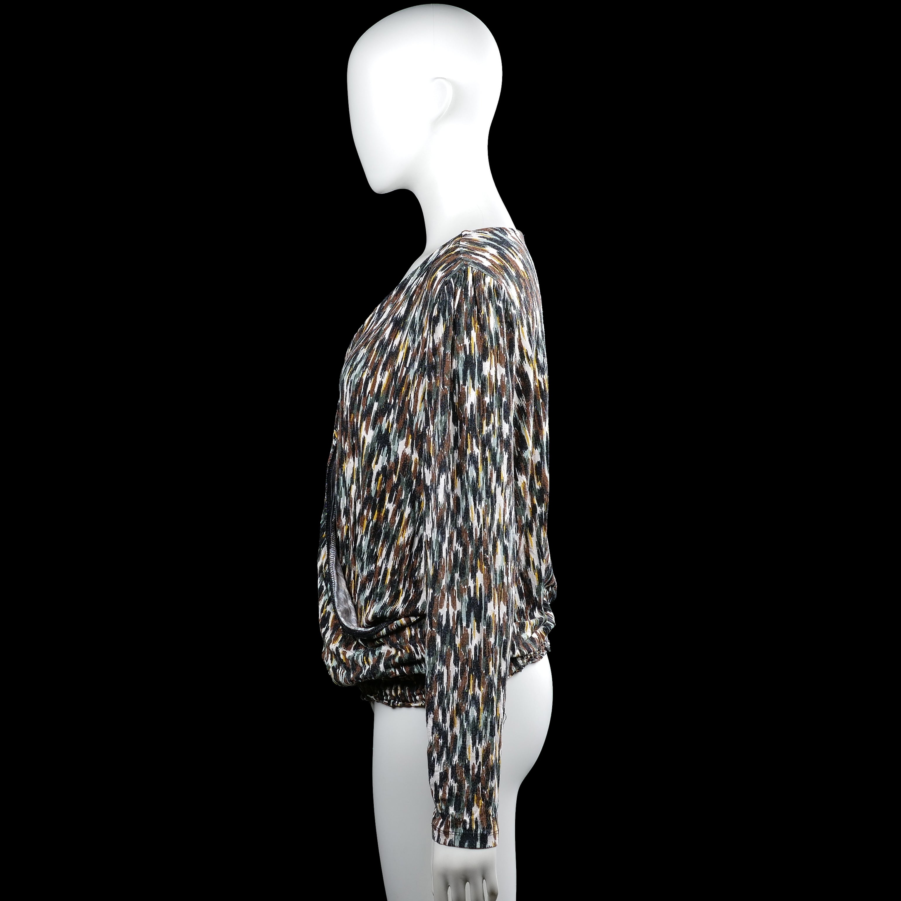 Blouse - Multicolored - Size L