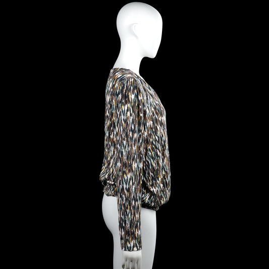 Blouse - Multicolored - Size L