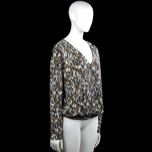 Blouse - Multicolored - Size L