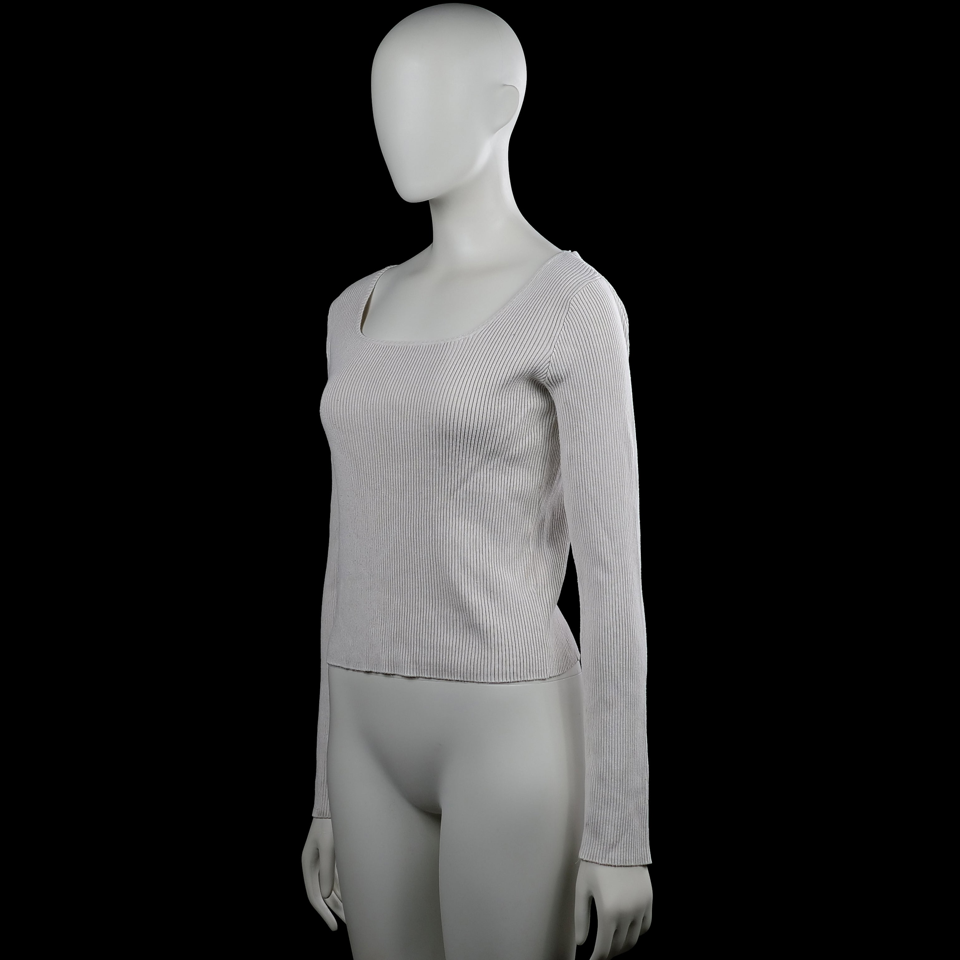 Long-sleeve top - Light Gray - Size 170