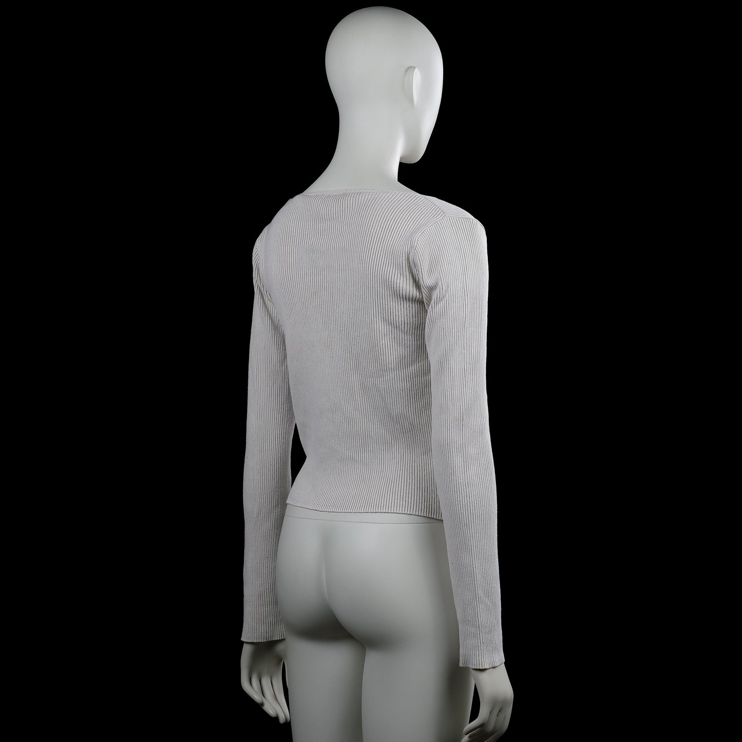 Long-sleeve top - Light Gray - Size 170