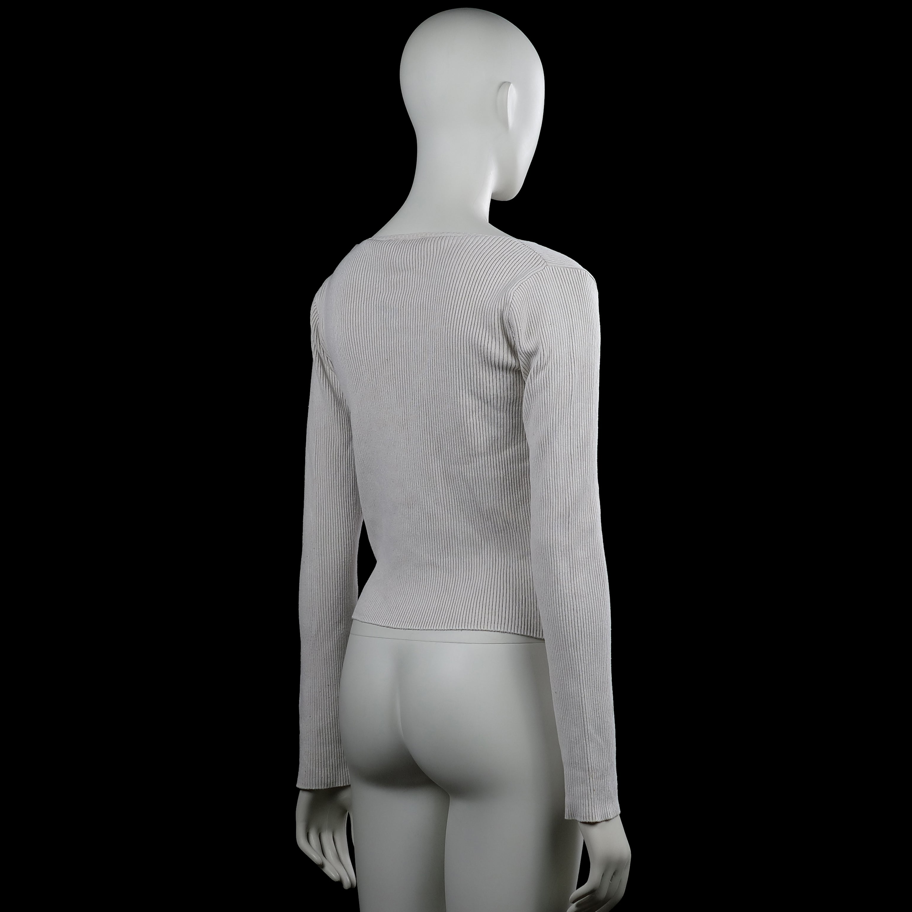 Long-sleeve top - Light Gray - Size 170