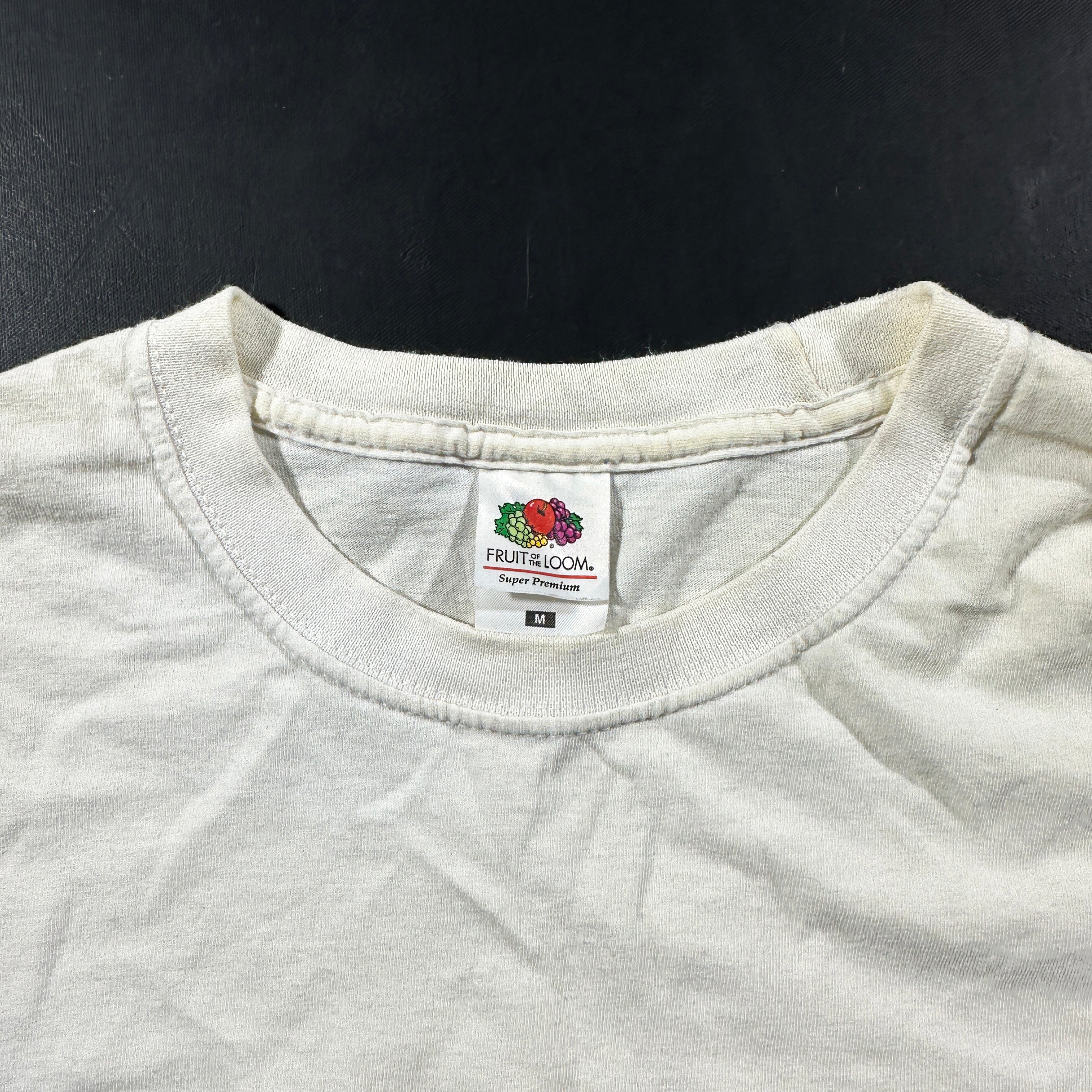 Long-sleeve top - White & Black - Size M