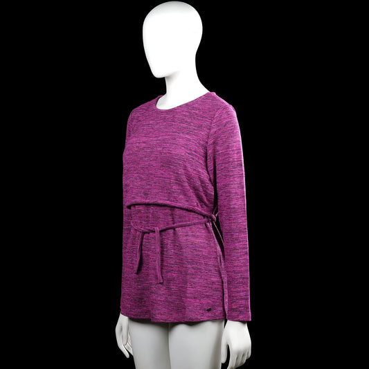 Tunic - Purple & Black - Size M - (NEW)