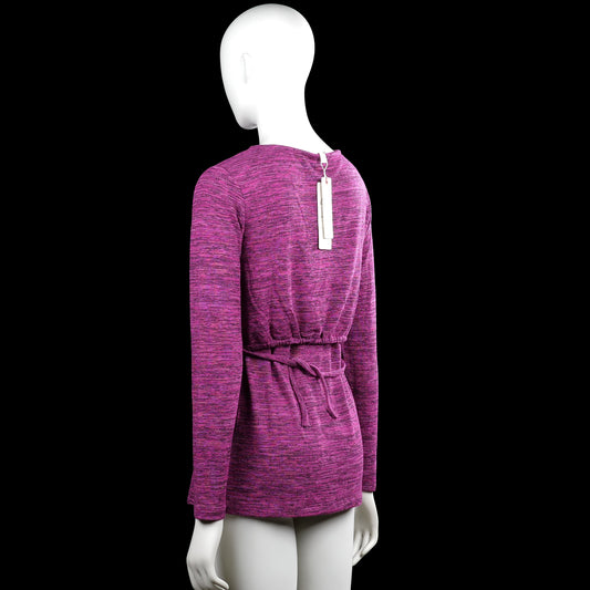 Tunic - Purple & Black - Size M - (NEW)