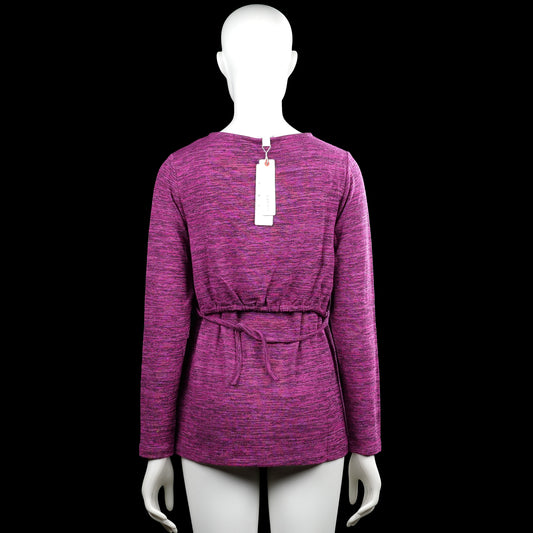 Tunic - Purple & Black - Size M - (NEW)