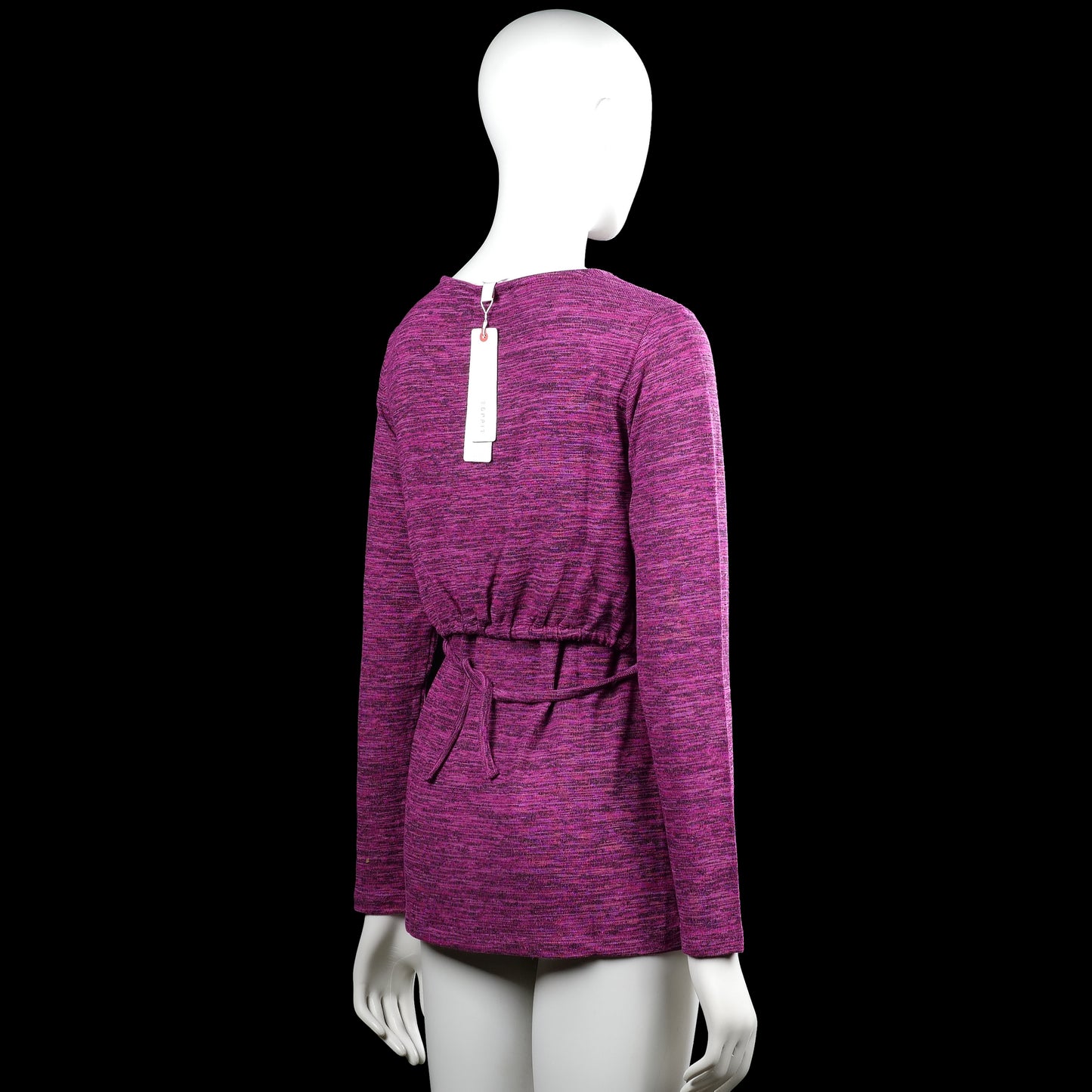 Tunic - Purple & Black - Size M - (NEW)