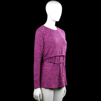 Tunic - Purple & Black - Size M - (NEW)