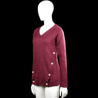 Sweater - Burgundy - Size S - (NEW)
