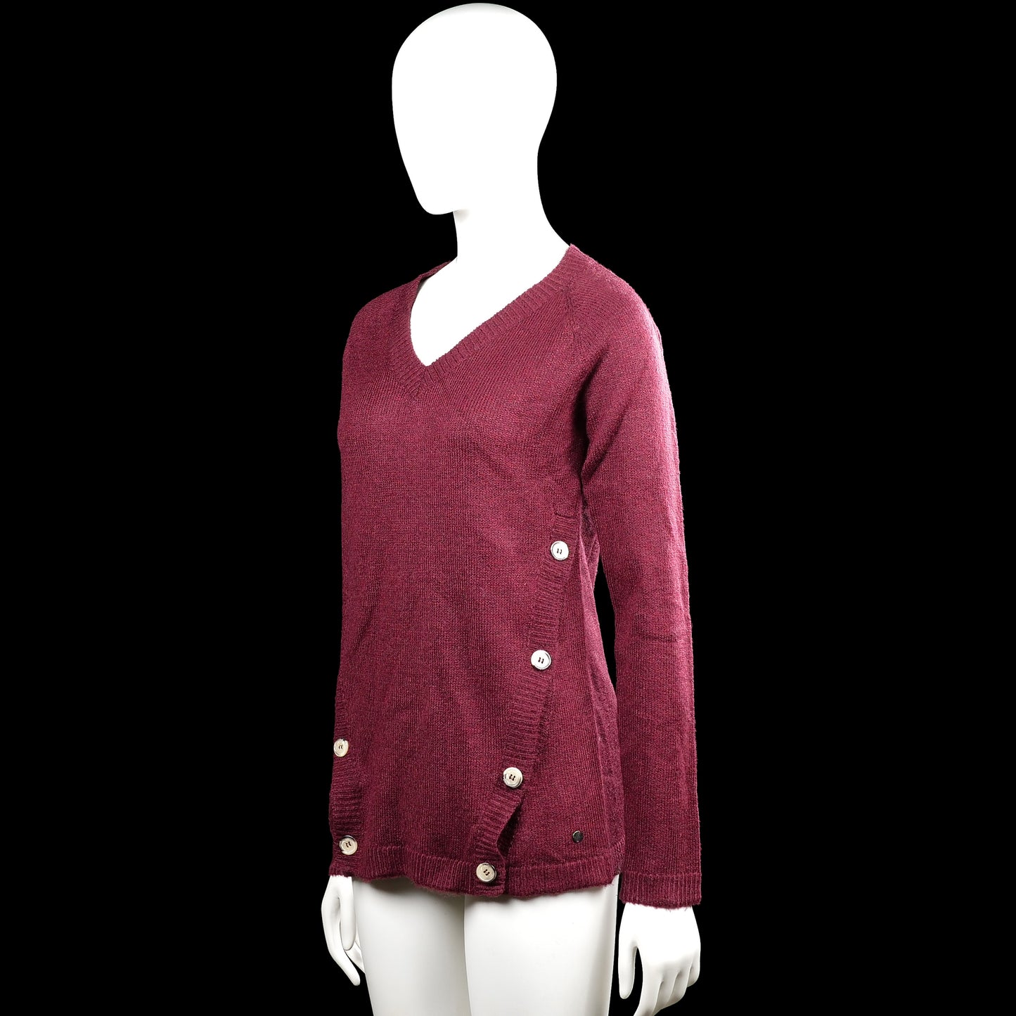 Sweater - Burgundy - Size S - (NEW)
