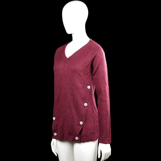 Sweater - Burgundy - Size S - (NEW)