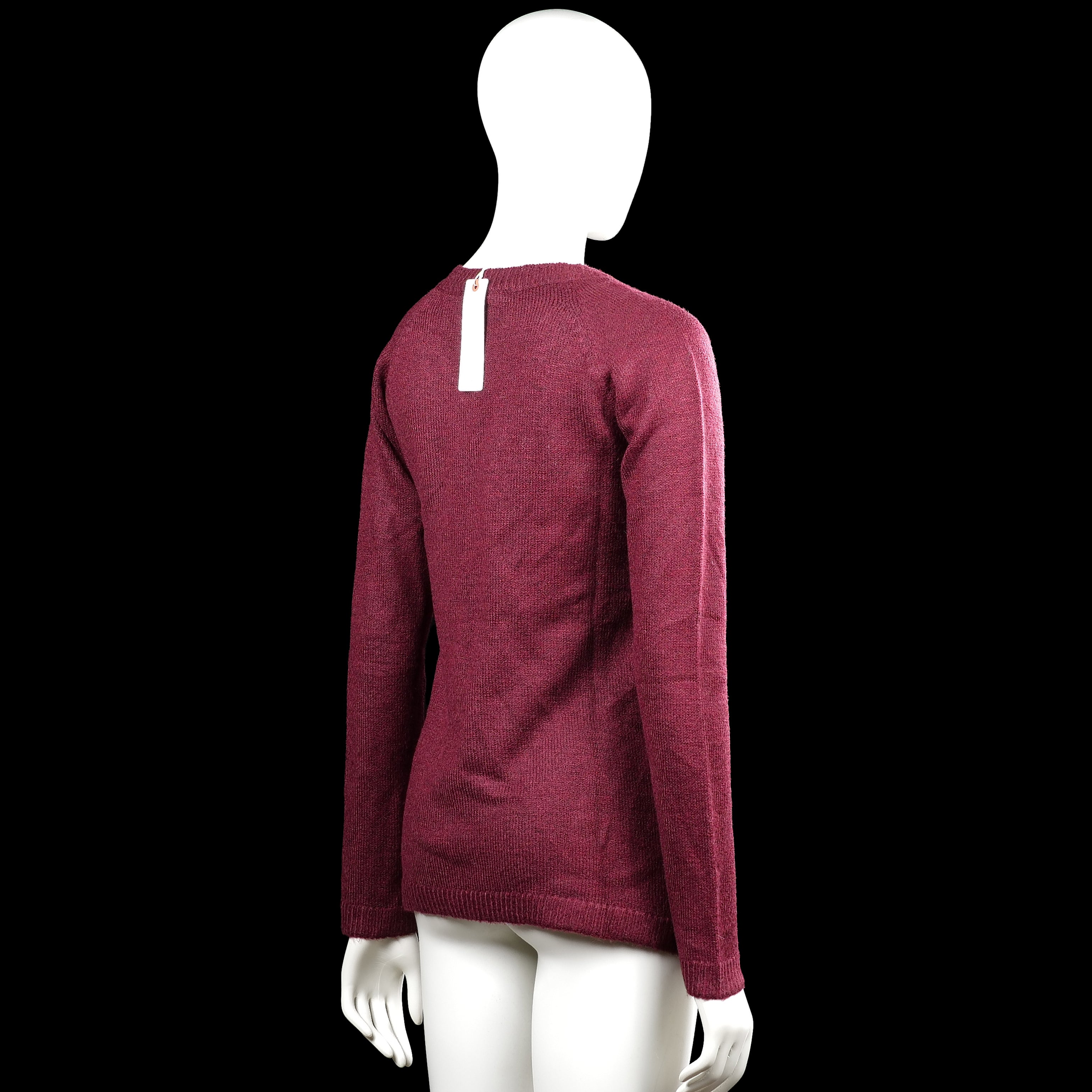 Sweater - Burgundy - Size S - (NEW)