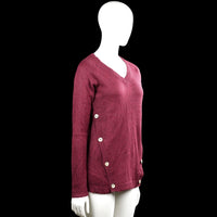 Sweater - Burgundy - Size S - (NEW)