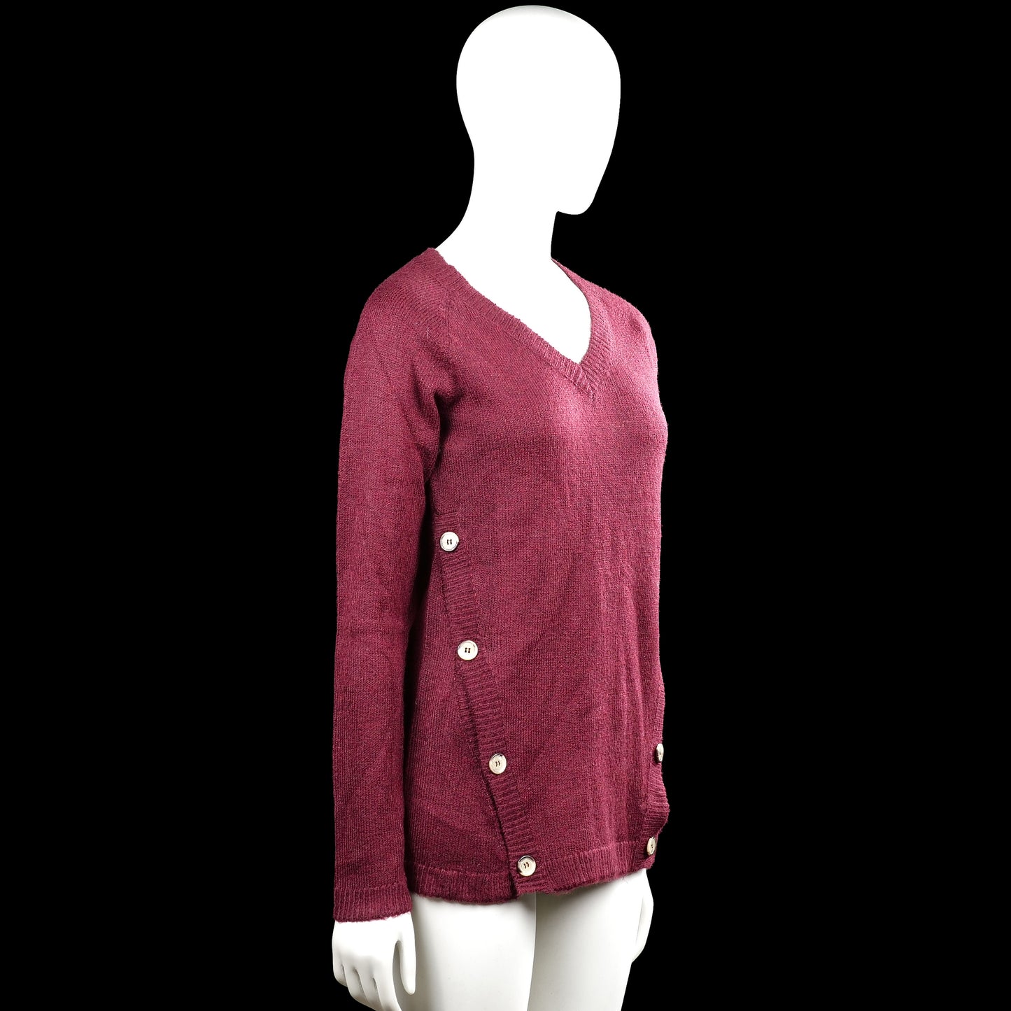 Sweater - Burgundy - Size S - (NEW)