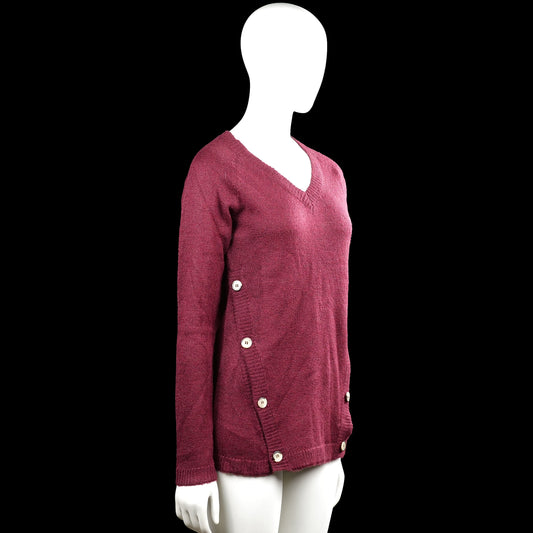 Sweater - Burgundy - Size S - (NEW)
