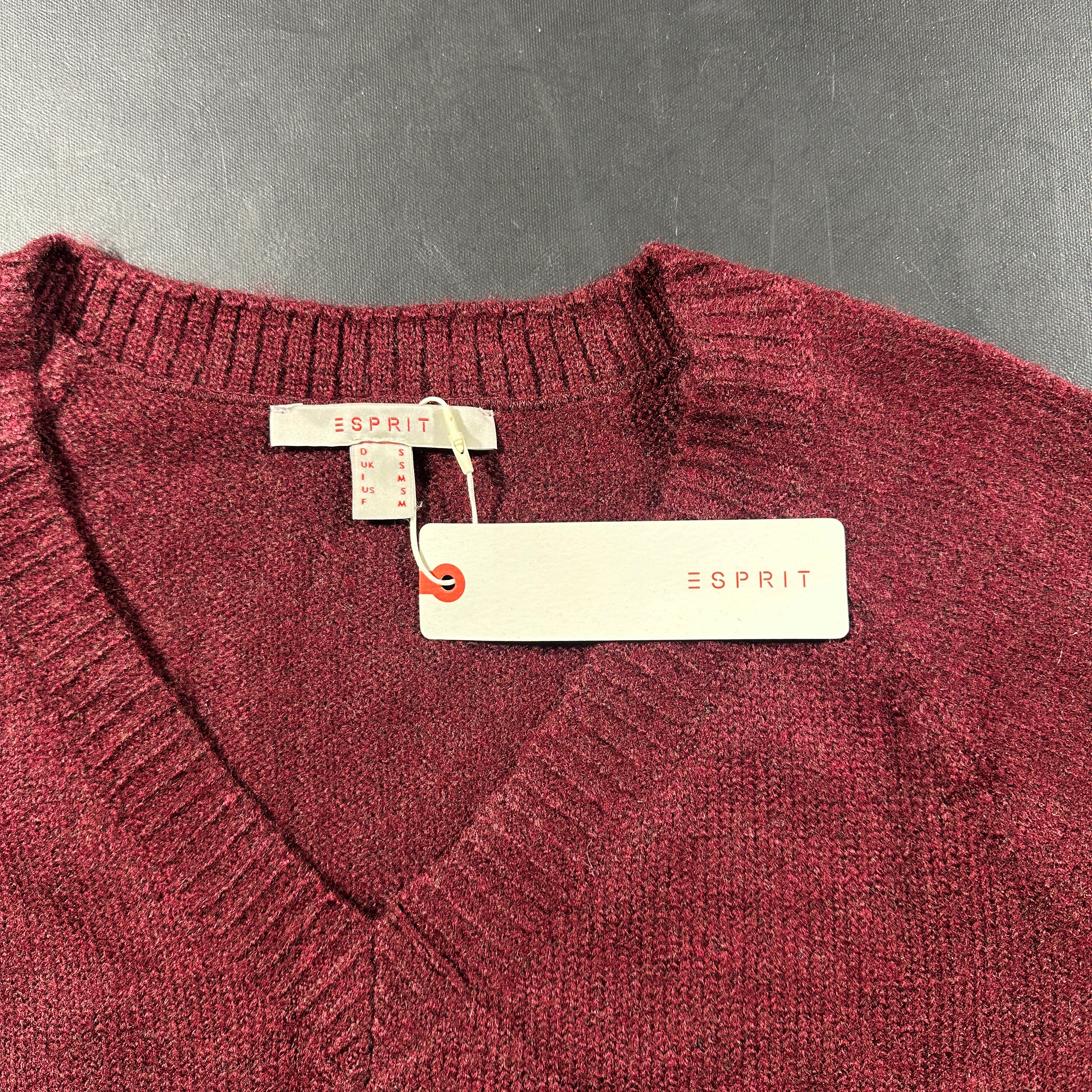 Sweater - Burgundy - Size S - (NEW)