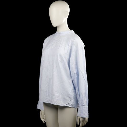 Blouse - Light Blue & White - Size 38