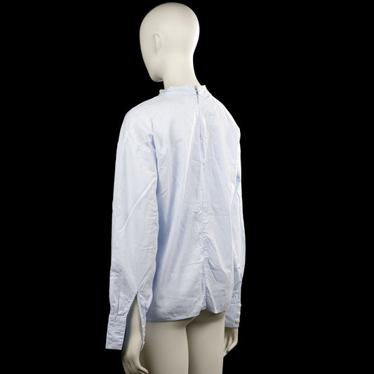 Blouse - Light Blue & White - Size 38