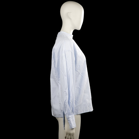 Blouse - Light Blue & White - Size 38