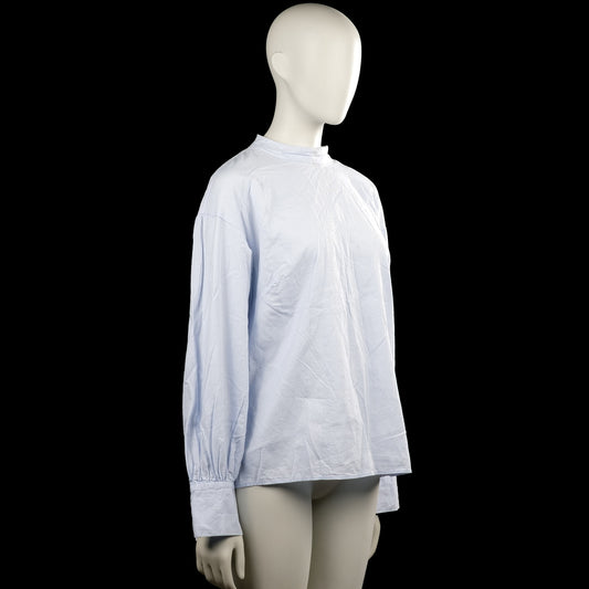 Blouse - Light Blue & White - Size 38
