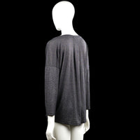 Long-sleeve top - Dark Gray - Size S
