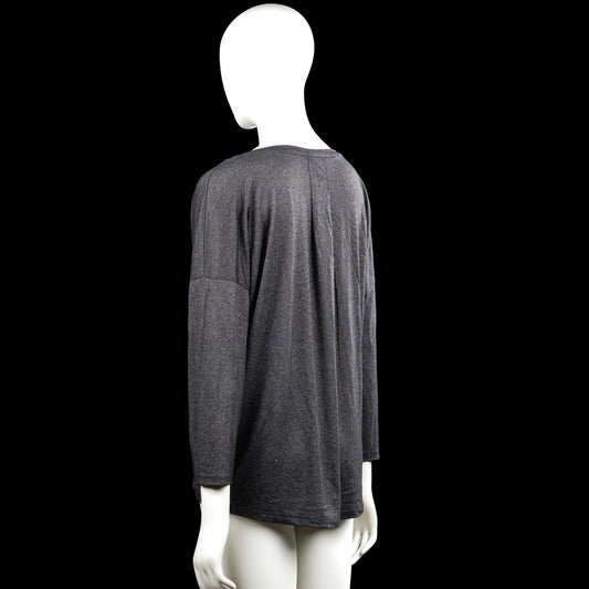 Long-sleeve top - Dark Gray - Size S