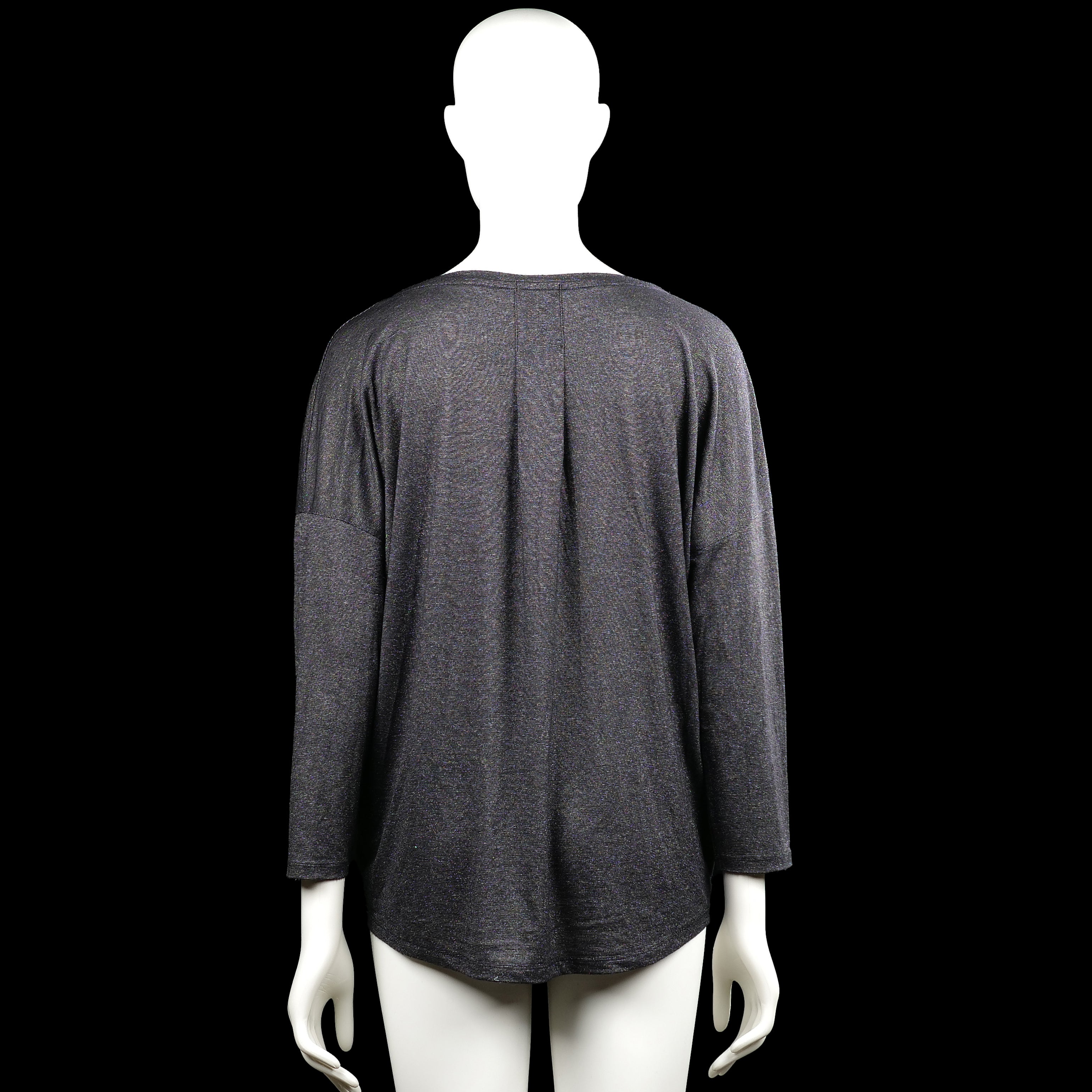 Long-sleeve top - Dark Gray - Size S