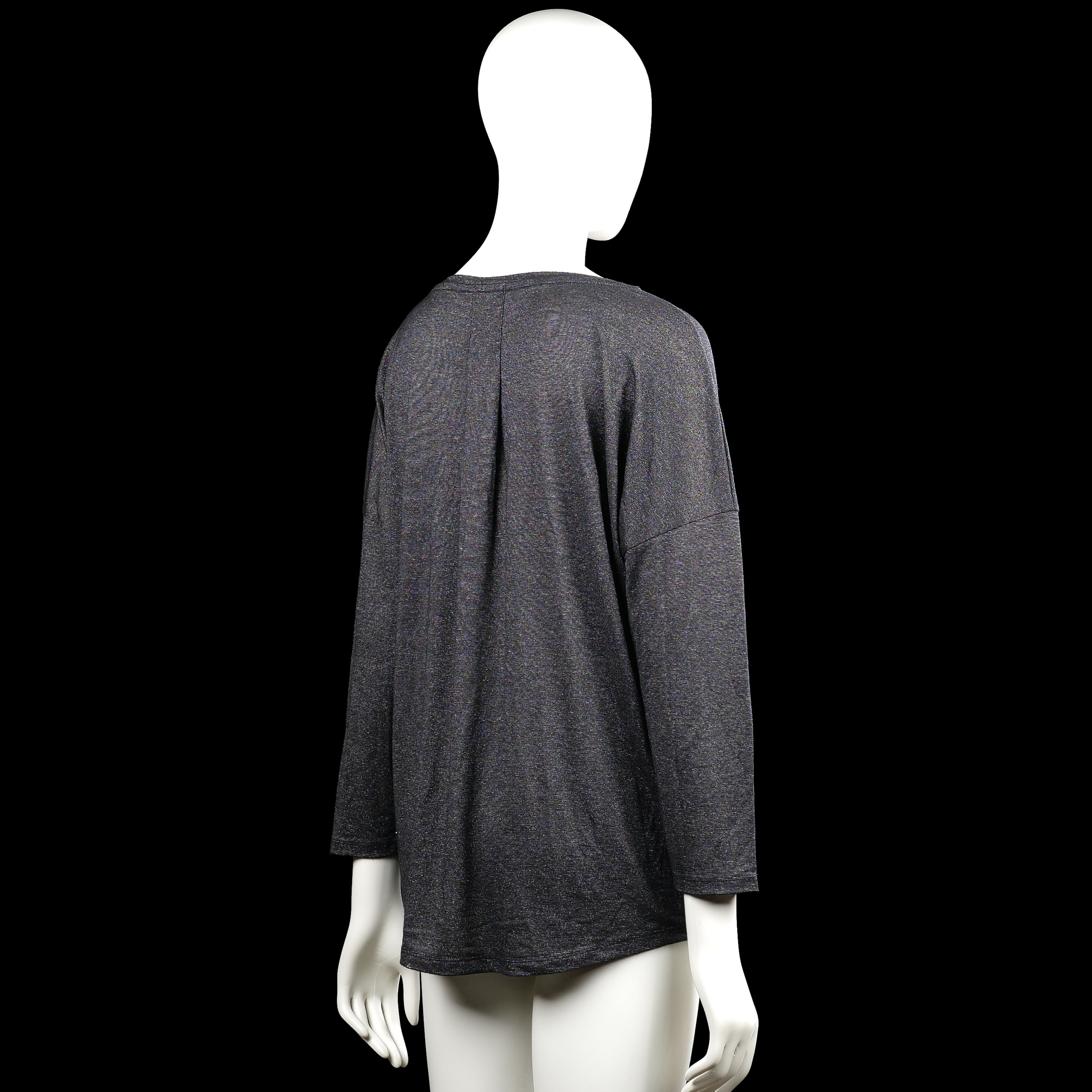 Long-sleeve top - Dark Gray - Size S