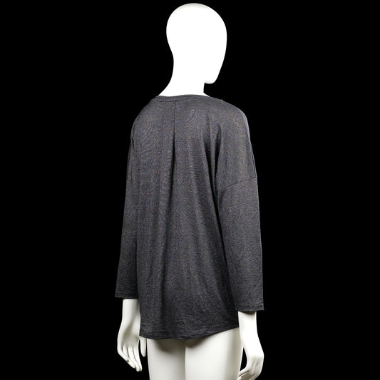 Long-sleeve top - Dark Gray - Size S