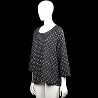 T-shirt - Black & White - Size XL