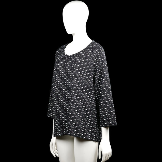 T-shirt - Black & White - Size XL