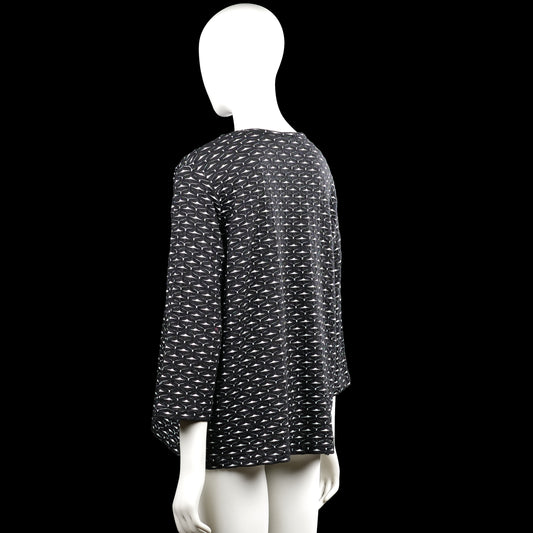 T-shirt - Black & White - Size XL