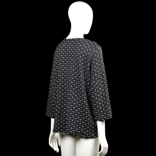 T-shirt - Black & White - Size XL