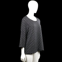 T-shirt - Black & White - Size XL
