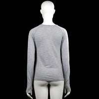 Long-sleeve top - Light Gray - Size 34, 36