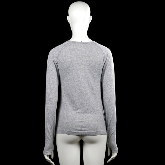 Long-sleeve top - Light Gray - Size 34, 36