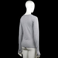 Long-sleeve top - Light Gray - Size 34, 36