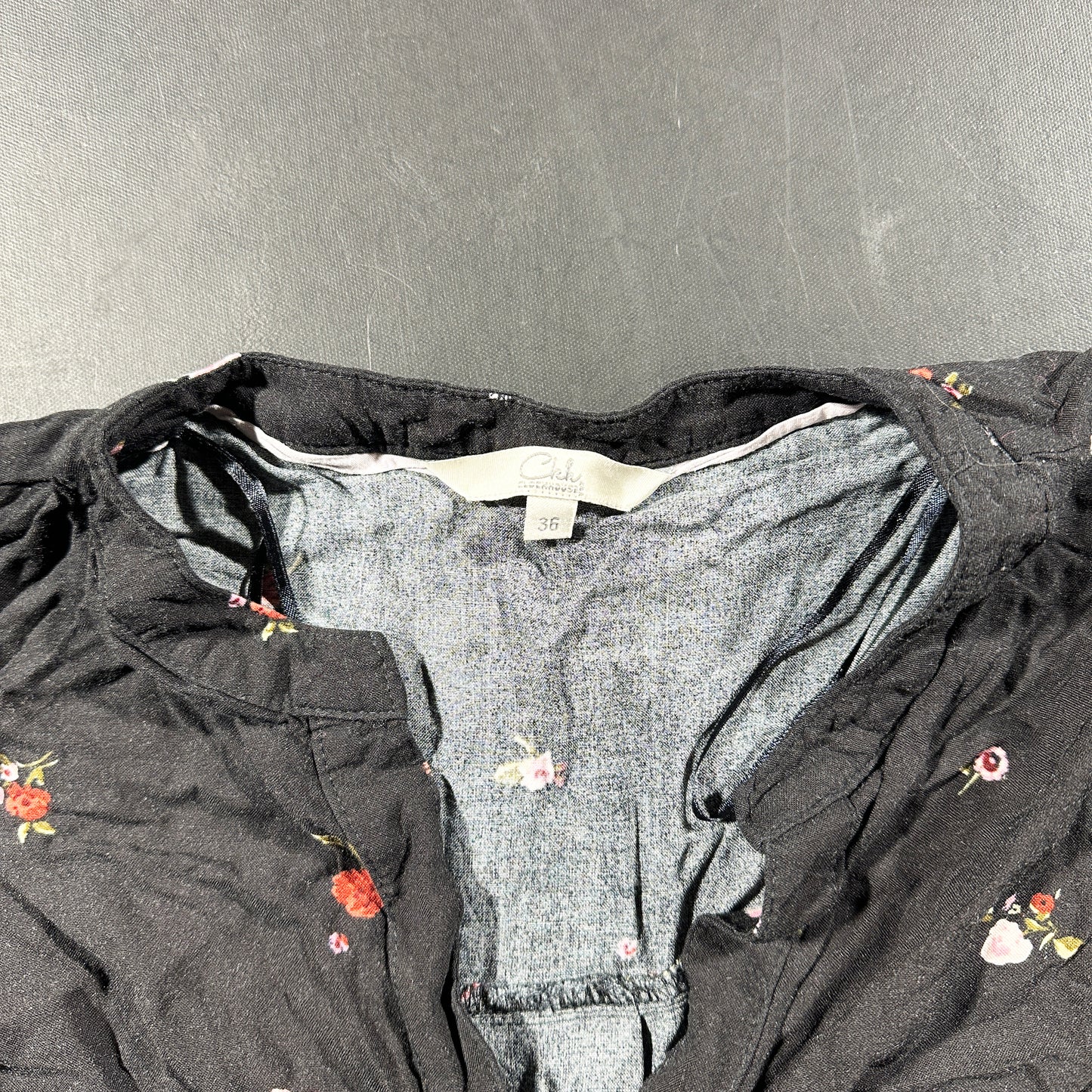 Blouse - Black - Size 36