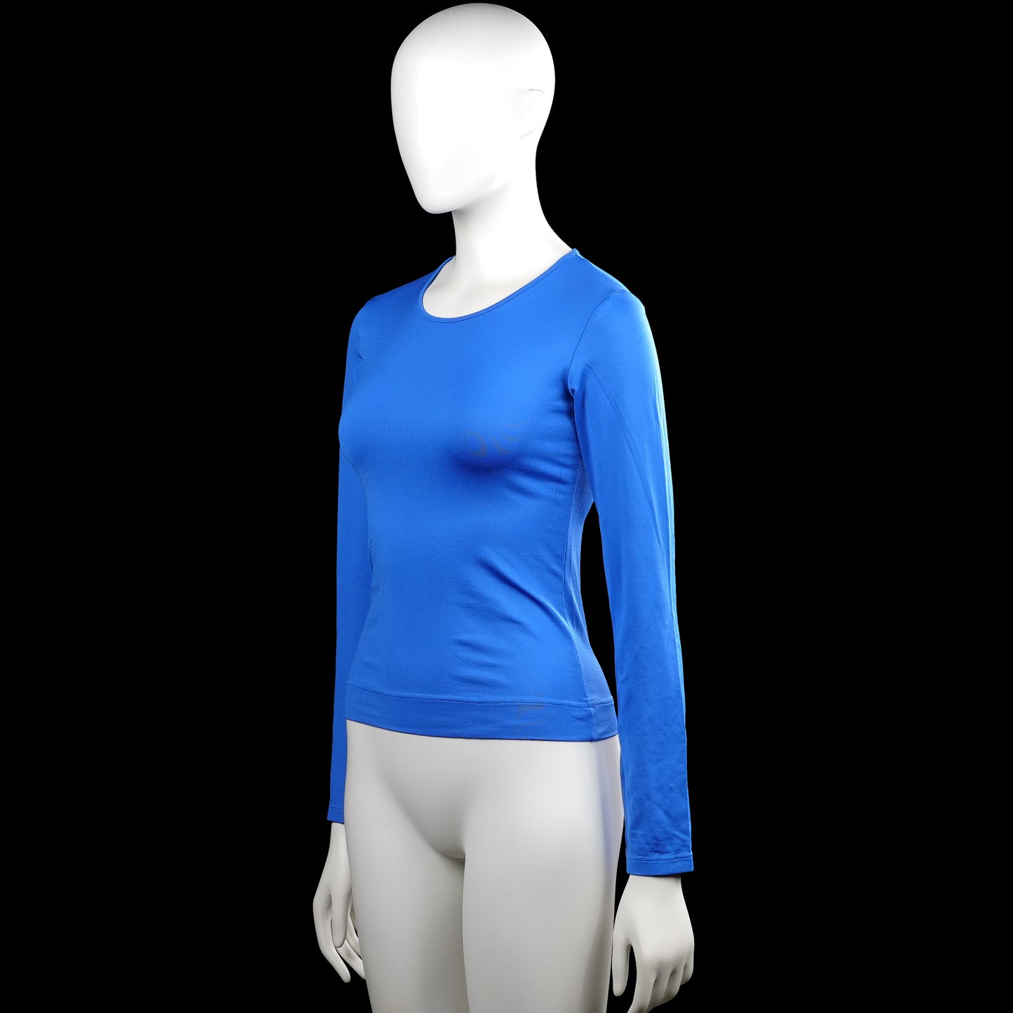 Long-sleeve top - Royal Blue - Size S