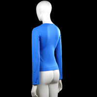 Long-sleeve top - Royal Blue - Size S