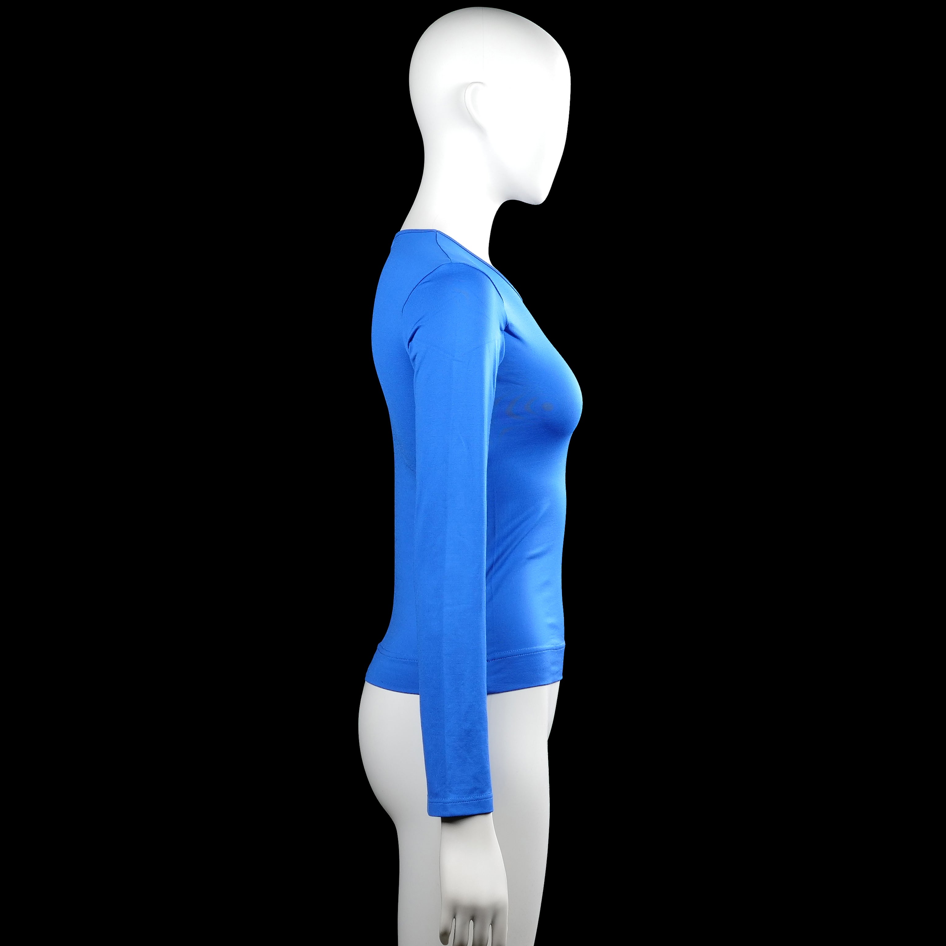 Long-sleeve top - Royal Blue - Size S