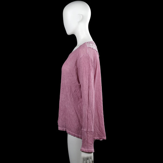 Long-sleeve top - Purple - Size XL