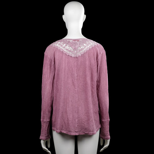 Long-sleeve top - Purple - Size XL