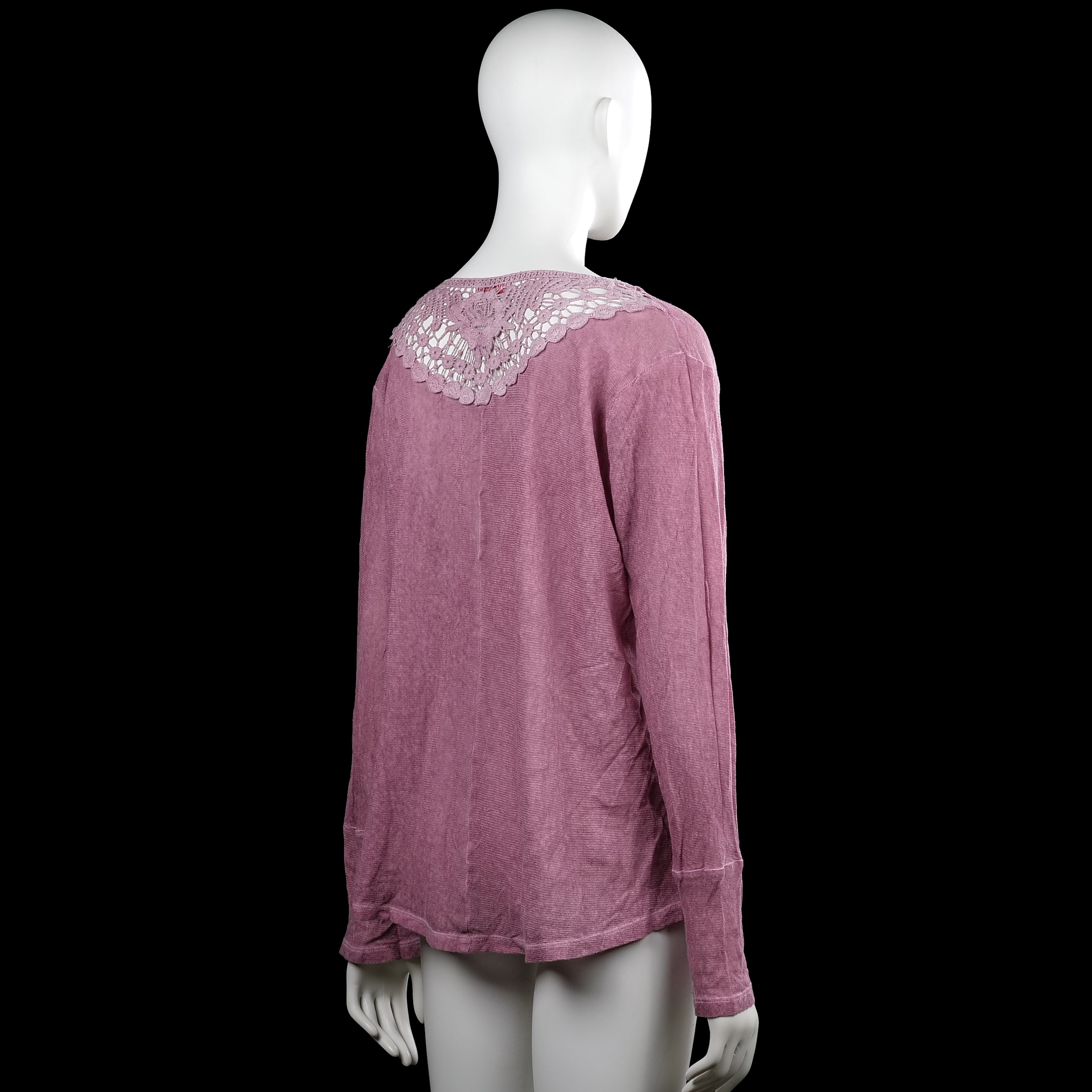 Long-sleeve top - Purple - Size XL