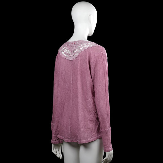Long-sleeve top - Purple - Size XL